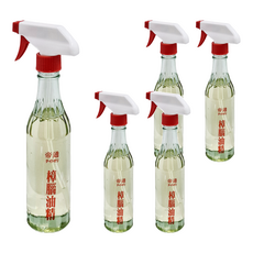 帝通 樟腦油 玻璃噴霧式, 300cc, 5個