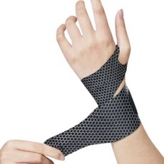 Huolly 纖薄護腕 2入, 1個, 黑色