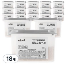 彗星沸石冰箱除臭冷藏冷凍組合, 18個, 300g