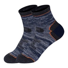 PORA BELLA 男女羊毛保暖襪 RB040, 39~43cm, 深藍色, 1雙