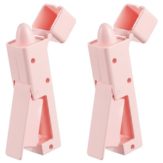 按鈕開門神器, 粉色, 2個