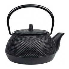 IWACHU 岩鑄 黑燒付IWACHU南部鉄器鐵壺 無塗層, 黑色, 650ml, 1個