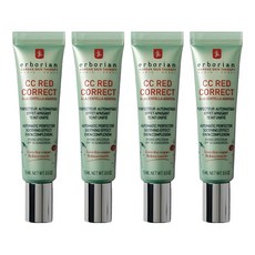 에르보리앙 레드 코렉트 CC크림 SPF25, 15ml, 4개