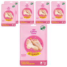 온더바디 코튼풋 발각질팩하자 풋 필링마스크, 1개입, 6개, 40ml