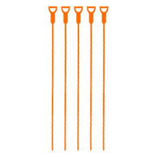 U-mop 水孔倒勾疏通棒 PP材質, 64cm, 橙色, 5個