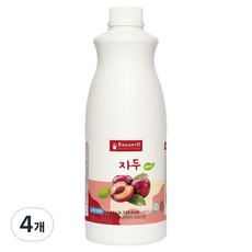 엔칸토 자두 음료베이스, 1.8kg, 4개
