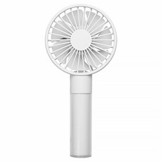 MINIPRO 極簡手持風扇, 三段風速, USB供電, 方便好充電, MP-F6688, 白色