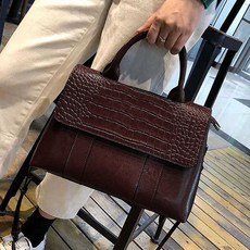 Chichills Lindini 擬真鱷魚壓紋高品質托特包 11801
