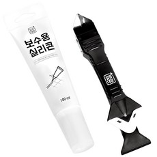 刮刀 + 修補用矽利康組, 1組