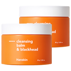 한스킨 클렌징밤 & 블랙헤드, 80g, 2개
