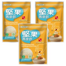 SUNWAY 鄉味 堅果燕麥飲, 250g, 3個