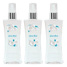 바디판타지 프레시 화이트 머스크 프래그런스 바디 스프레이, 94ml, 3개