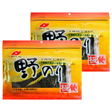 TONG JIH 統記食品 極餐味付海苔 日式辣味, 30g, 2包