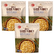 씨알로 우리쌀 프레이크 대용량, 1.5kg, 3개