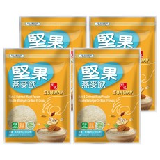 SUNWAY 鄉味 堅果燕麥飲, 250g, 4個