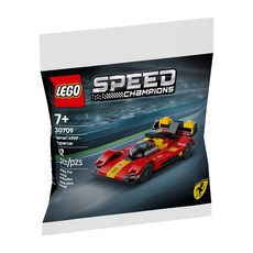 LEGO 30709 polybag 法拉利 499P 超級跑車玩具 7歲以上, 混合顏色, 1個