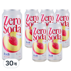 클룹 제로소다 복숭아, 500ml, 30개