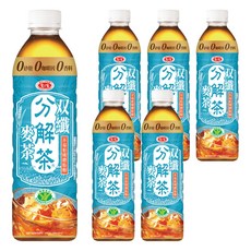 愛之味 分解茶双纖麥茶, 590ml, 6瓶