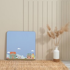 아이캔컴퍼니 국내생산 미드센츄리 접이식 인테리어 LPM 거실테이블, 스위트홈