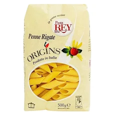 REY PASTA 義大利斜管麵 Penne Rigate 500g 義大利進口, 1包