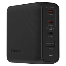 ADAM elements 亞果元素 100W 4 Port 充電器 快速充電 GaN 可折疊插腳 黑色 P100