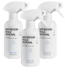 CLEANOLOGI 潔淨學 浴廁除霉噴霧, 300ml 強力去除霉根, 3瓶