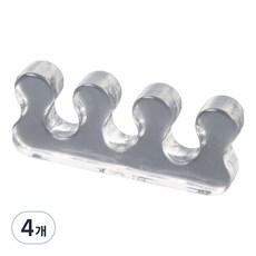 矽膠腳趾分開器, 4個
