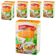 活力百匯 香菇竹筍糙米粥, 240g (40g x 6包) , 台灣第一味, 3盒