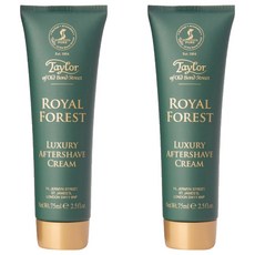 Taylor of Old Bond Street 皇家森林奢華鬍後乳 - 75ml, 2條