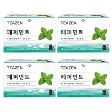 TEAZEN 茶禪 薄荷茶茶包, 1.2g, 20包, 4盒