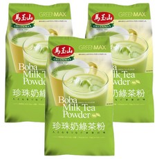 馬玉山 珍珠奶綠茶粉, 700g, 1包, 3包