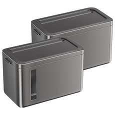 셀리빙 대용량 핸드타올 케이스 페이퍼타올 디스펜서, 그레이, 2개