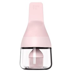 ZUUTii 玻璃調味刷瓶 130ml 15.3x7.3x7.3cm 食品級矽膠、ABS, 1瓶