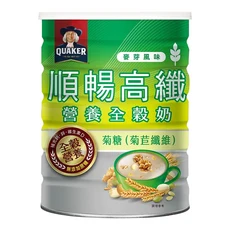 QUAKER 桂格 順暢高纖營養全穀奶, 600g, 1罐