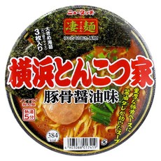 SUGOMEN 凄麵 橫濱豚骨醬油風味碗麵 123g, 1個