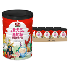 馬玉山 全天然無加糖 紅藜麥杏仁飲, 400g, 12罐