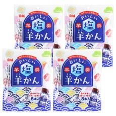 鹽味羊羹, 4袋, 123g