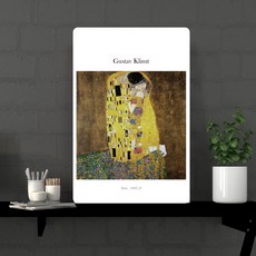 I CAN COMPANY 韓國製 可摺疊畫框桌 小, 克林姆-吻