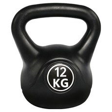 리브스포 코어 전신운동 케틀벨, 블랙, 12kg, 1개