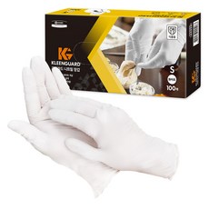 Yuhan Kimberly 克林加德 丁腈手套 100入, 白色, 1個, 小(S)