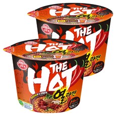 OTTOGI 不倒翁 The Hot 熱拉麵 碗裝 105g, 2個