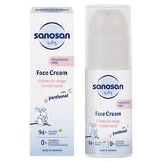 sanosan 嬰兒臉部乳霜, 50ml, 1個