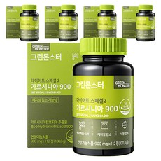 GREEN MONSTER Diet Special 2藤黃果萃取錠900, 112顆, 5罐