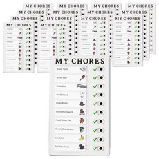 마다꾸미 일일 체크리스트 플래너 습관 보드판, 화이트, 15개