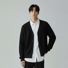 Raymon 男士Denion寬版V領開襟衫