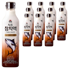 사조 참치액, 500g, 12개