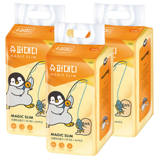 SUPER DADDY 企鵝先生好動輕薄黏貼型尿布, S, 132片