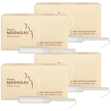 해피문데이 이지 탐폰, 레귤러, 8개입, 4개