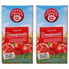 TEEKANNE 恬康樂 石榴茶, 2.25g, 20包, 2個