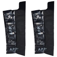 A Plastic Project 忘記袋 全黑色, 2個